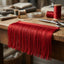 Fleco Decorativo 7 cm Rojo decorativa — Sartoria Studio