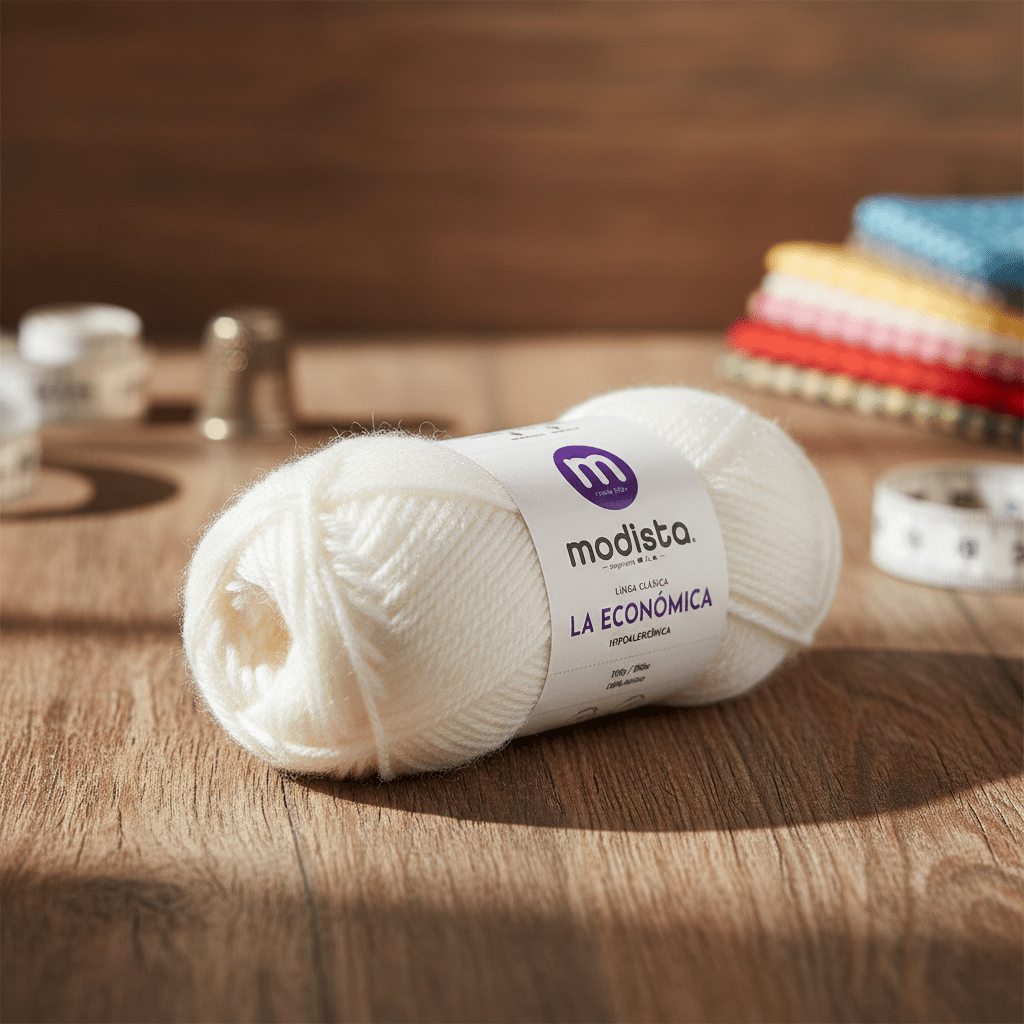 Lana La Económica 100 g Modista para Tejido para tejido a palillo y crochet — Sartoria Studio