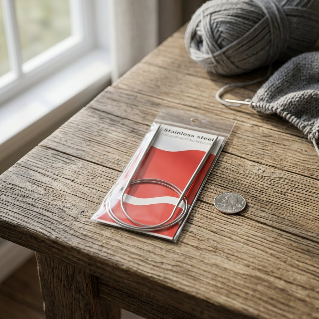 Aguja Palillo de Acero para Tejido 2.5 mm Sartoria Studio para crochet y amigurumi — Sartoria Studio