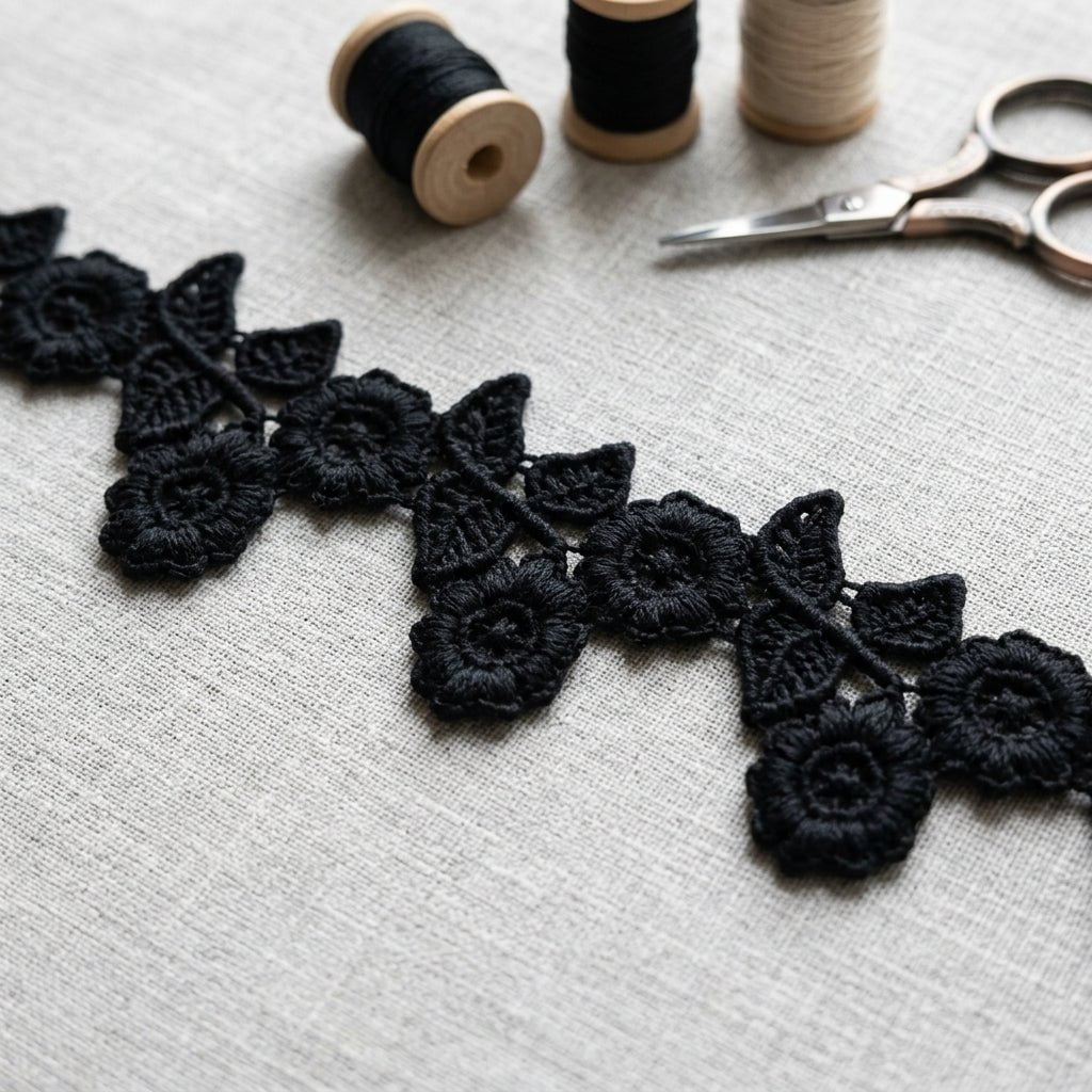 Pasamanería Macramé Diseño Floral decorativa — Sartoria Studio