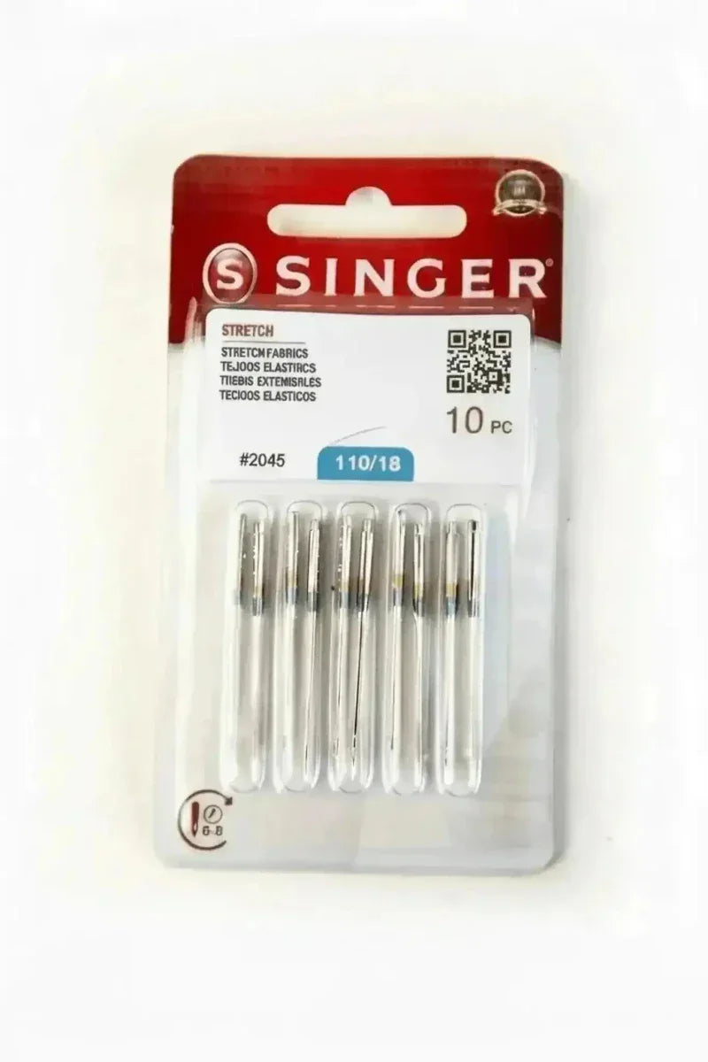 Aguja Punta Bola para Telas Elásticas N° 110/18 — Singer — Sartoria Studio