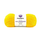Amarillo intenso Hilo Rendidor Modista 100g - Económico para Tejido y Manualidades