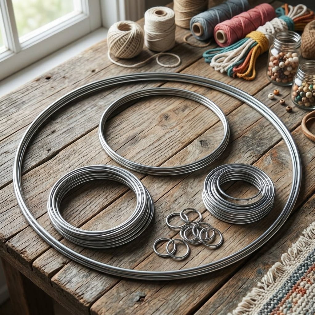 Argolla de Alambre 50 cm para manualidades y costura — Sartoria Studio