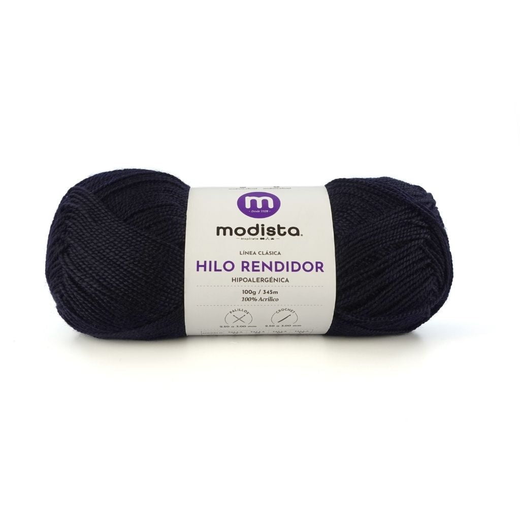 Azul Marino Hilo Rendidor Modista 100g - Económico para Tejido y Manualidades — Sartoria Studio