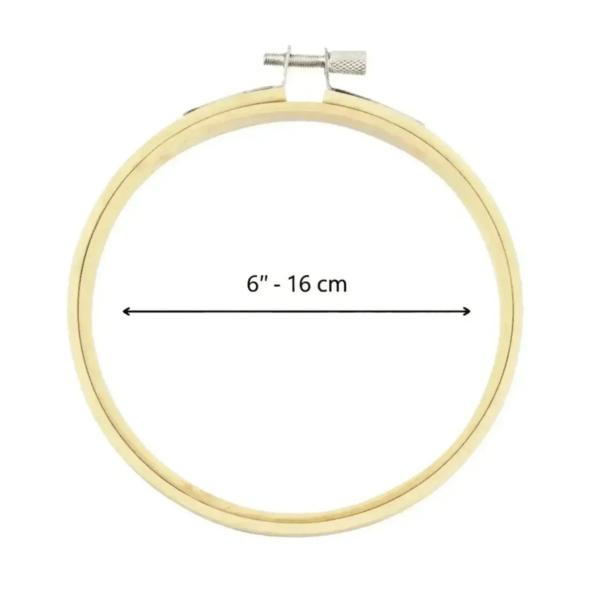 Bastidor de Bambú para Bordado — 16 cm Secondary image