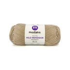 Beige Arena Hilo Rendidor Modista 100g - Económico para Tejido y Manualidades