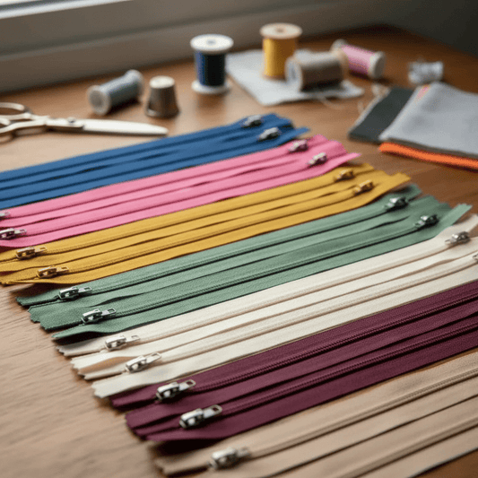 Cierre de Nylon N° 5 para manualidades y costura — Sartoria Studio