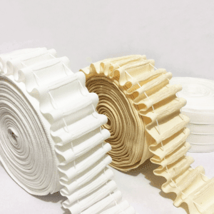 Cinta Cortina Pasa Tubo 8 cm Blanca Pieza 50 mts — Sartoria Studio