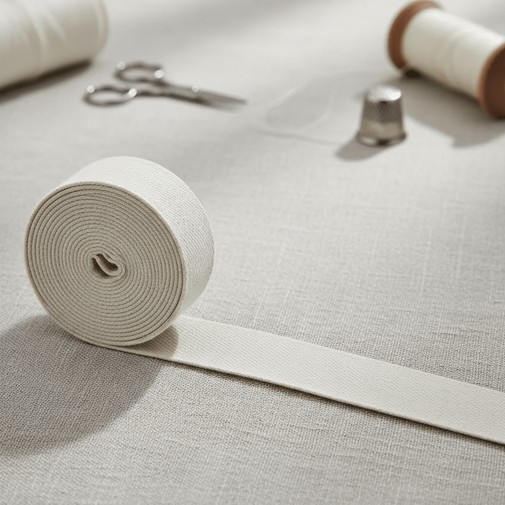 Cinta de Lona de Algodón, cinta decorativa para costura — Sartoria Studio