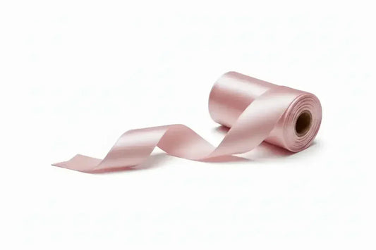 Cinta satinada palo de rosa de 4 cm x 50 m — Sartoria Studio