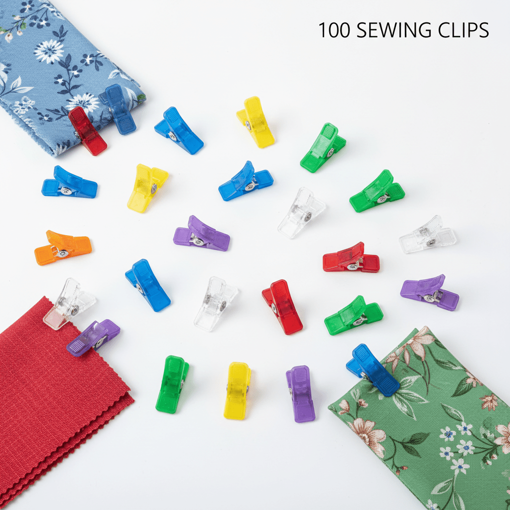 Clips para Tela — Pack 100 Unidades, herramienta de costura — Sartoria Studio