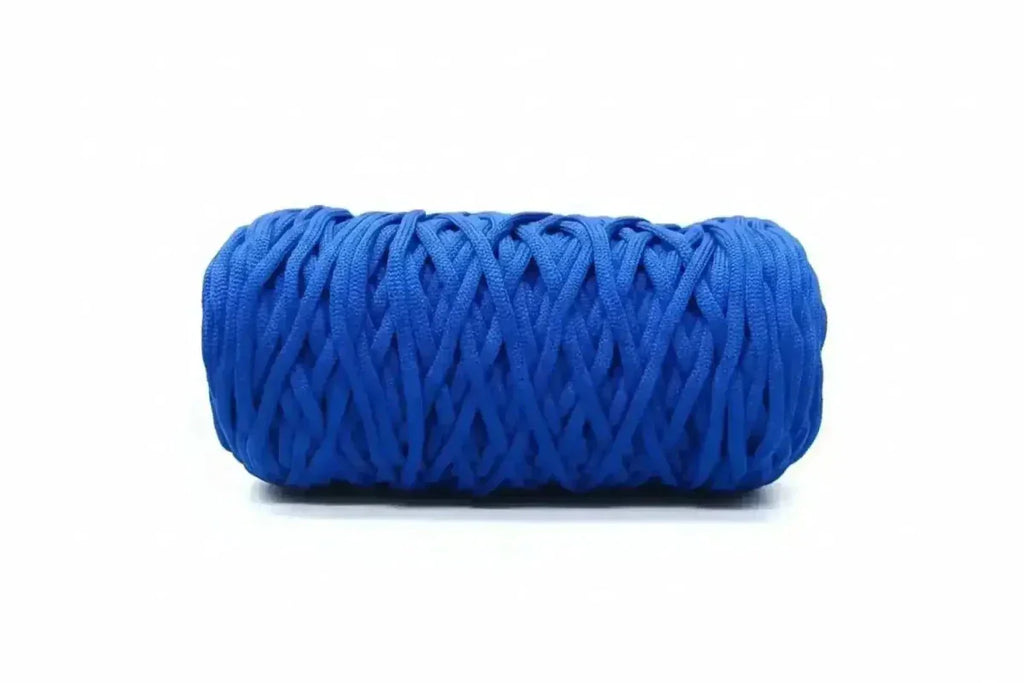 Cordón Tripolino Azul — 100 m, cordón para macramé y manualidades — Sartoria Studio