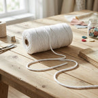 Cordón de Costura Blanco 100m para Manualidades y Proyectos — Sartoria Studio