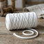 Cordón Tripolino Blanco 100 m para macramé y manualidades — Sartoria Studio