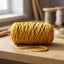 Cordón Tripolino Amarillo Oro 100 m para macramé y manualidades — Sartoria Studio