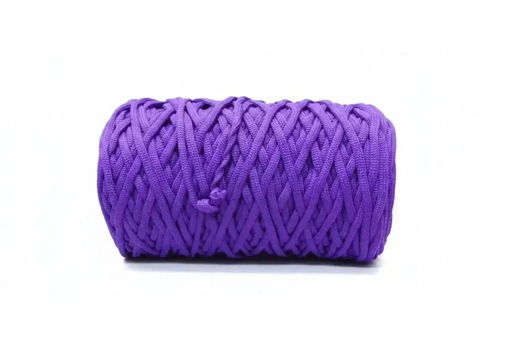 Cordón Tripolino Lila — 100 m, cordón para macramé y manualidades — Sartoria Studio