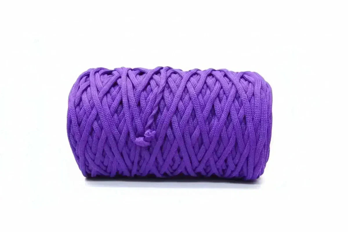 Cordón Tripolino Lila — 100 m, cordón para macramé y manualidades — Sartoria Studio