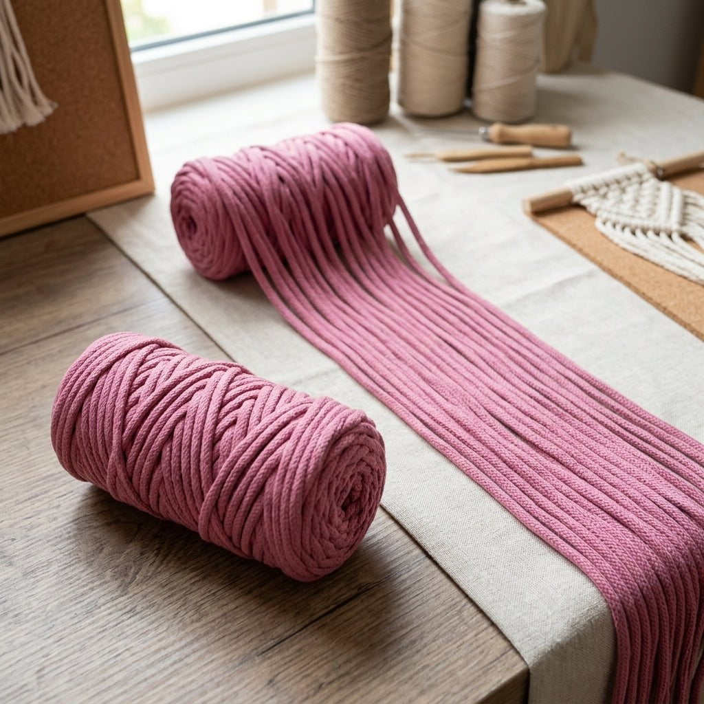 Cordón Palo de Rosa Tripolino para Proyectos Creativos — Sartoria Studio