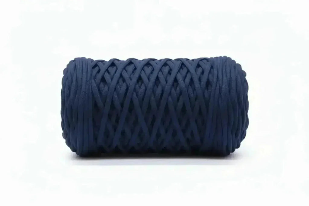 Cordón Tripolino Azul Marino — 100 m, cordón para macramé y manualidades — Sartoria Studio