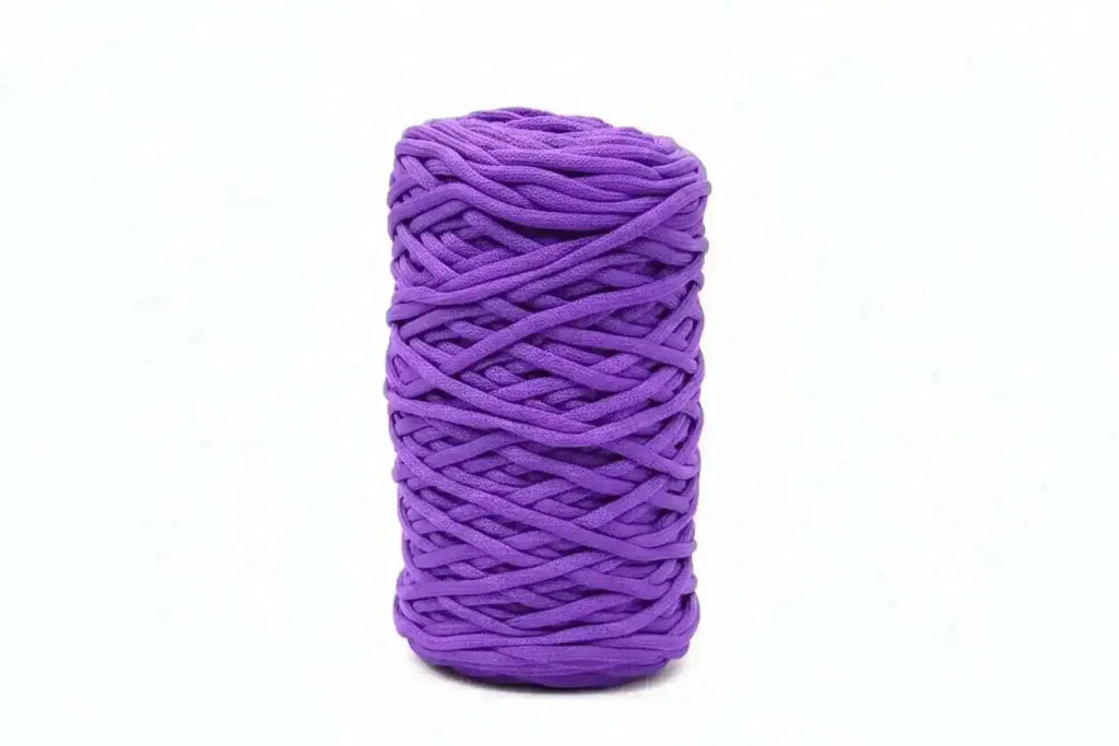 Cordón Tripolino Lila Oscuro — 100 m, cordón para macramé y manualidades — Sartoria Studio