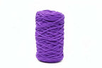 Cordón Tripolino Lila Oscuro — 100 m, cordón para macramé y manualidades — Sartoria Studio