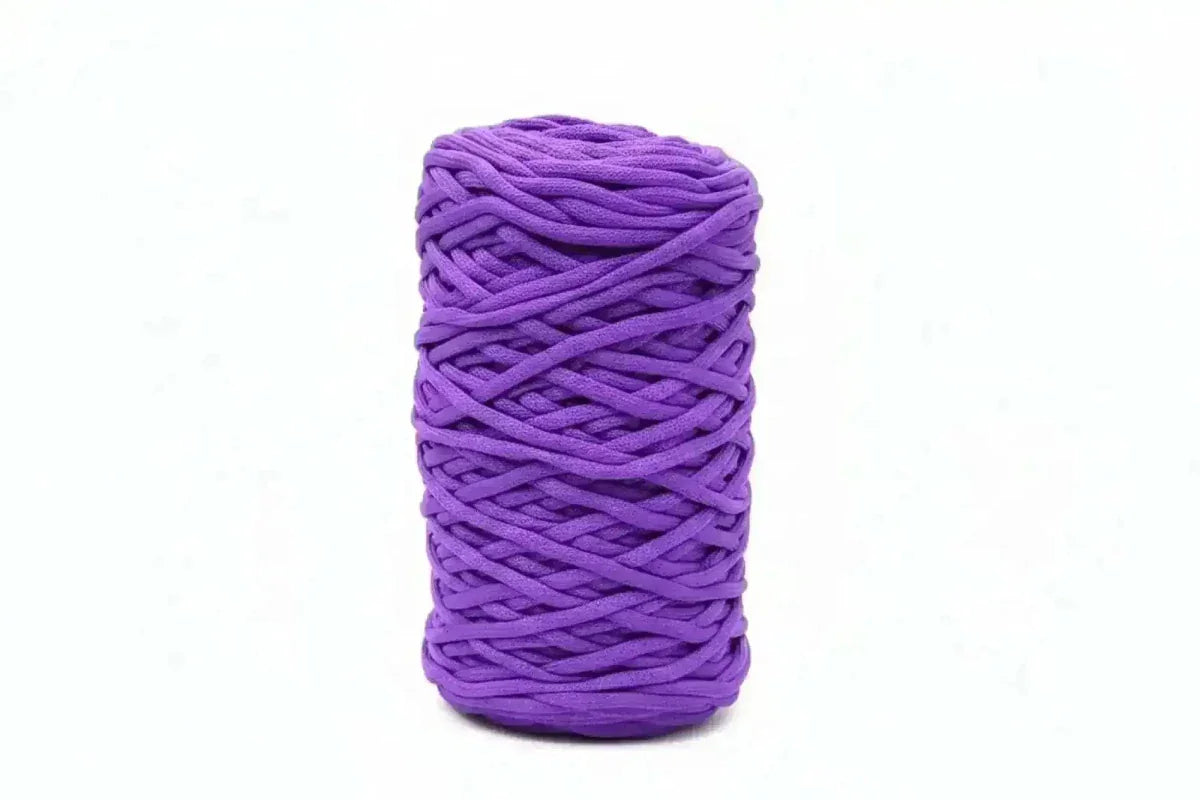 Cordón Tripolino Lila Oscuro — 100 m, cordón para macramé y manualidades — Sartoria Studio