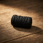 Cordón Tripolino Negro 100m - Ideal para Manualidades y Costura — Sartoria Studio