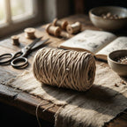Cordón Tripolino Beige 100 m para macramé y manualidades — Sartoria Studio