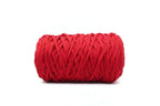 Cordón Tripolino Rojo — 100 m — Sartoria Studio