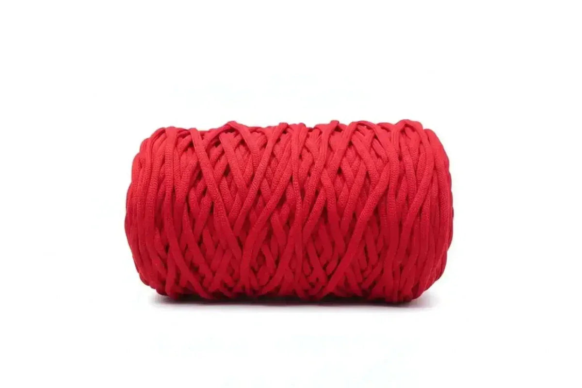 Cordón Tripolino Rojo — 100 m — Sartoria Studio
