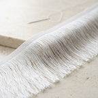 Fleco Decorativo 7 cm × 30 m Blanco — Sartoria Studio