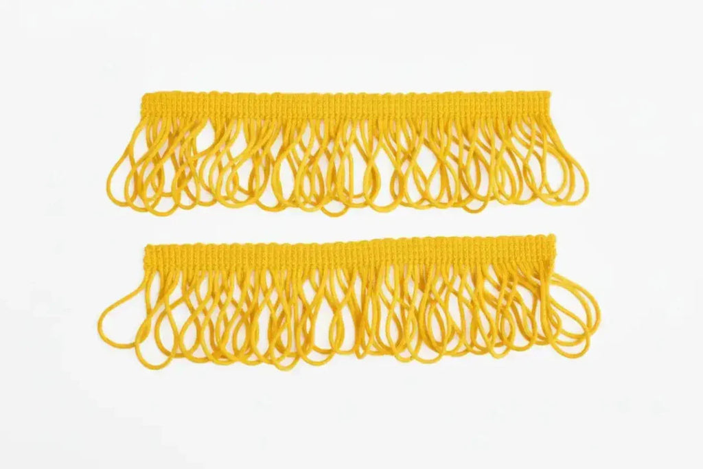Fleco Decorativo 3.5 cm × 10 m Amarillo — Sartoria Studio