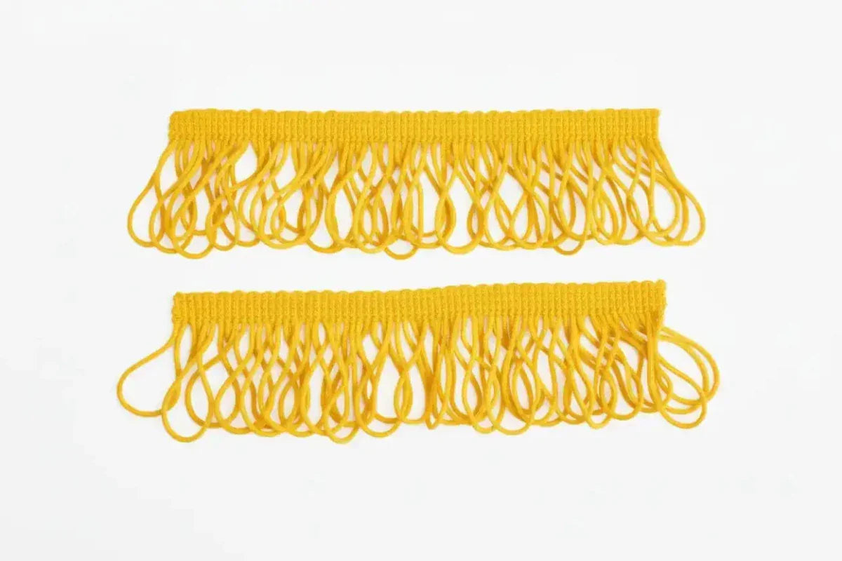 Fleco Decorativo 3.5 cm × 10 m Amarillo — Sartoria Studio