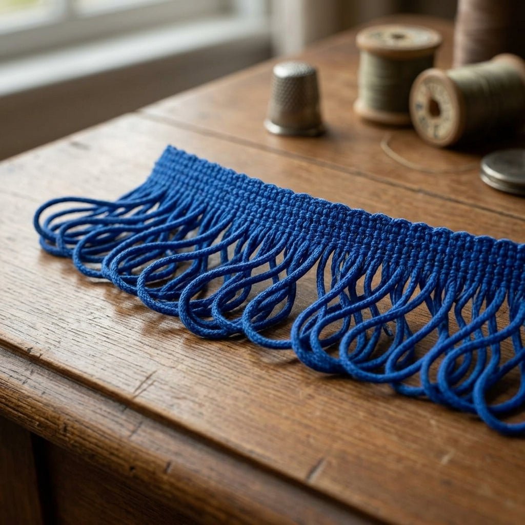 Fleco Decorativo 3.5 cm Azul Rey decorativa — Sartoria Studio Main image