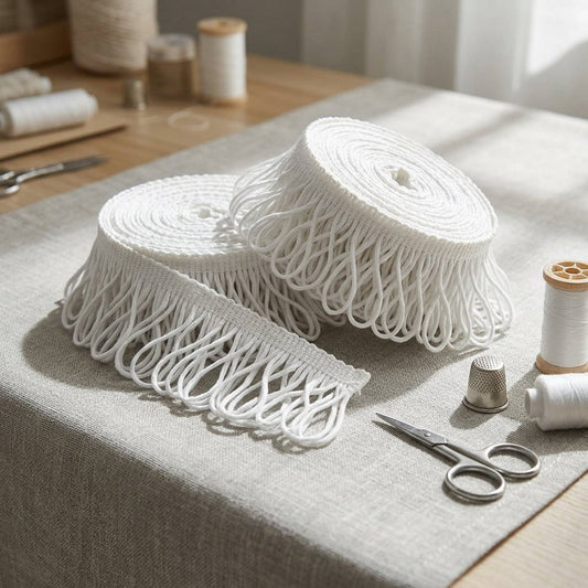Fleco Decorativo 3.5 cm Blanco decorativa — Sartoria Studio