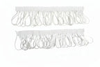 Fleco Decorativo 3.5 cm × 10 m Blanco — Sartoria Studio