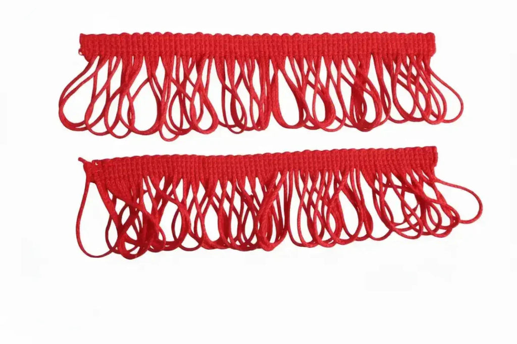 Fleco Decorativo 3.5 cm × 10 m Rojo — Sartoria Studio