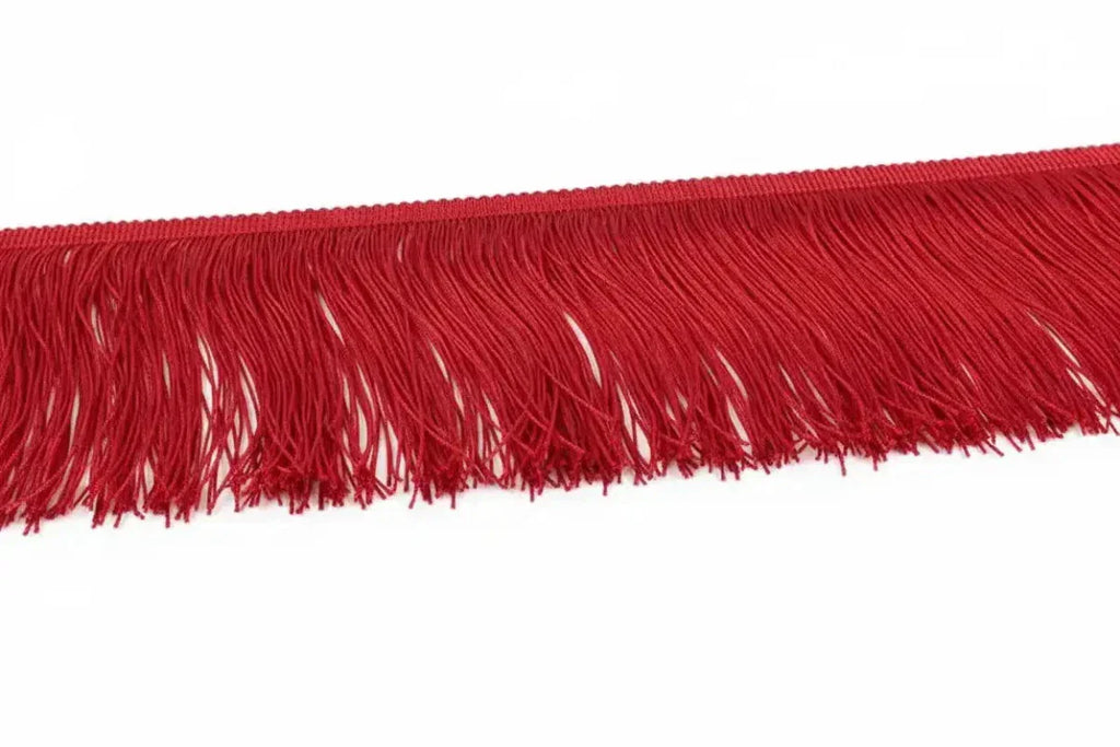Fleco Decorativo 7 cm × 30 m Rojo — Sartoria Studio