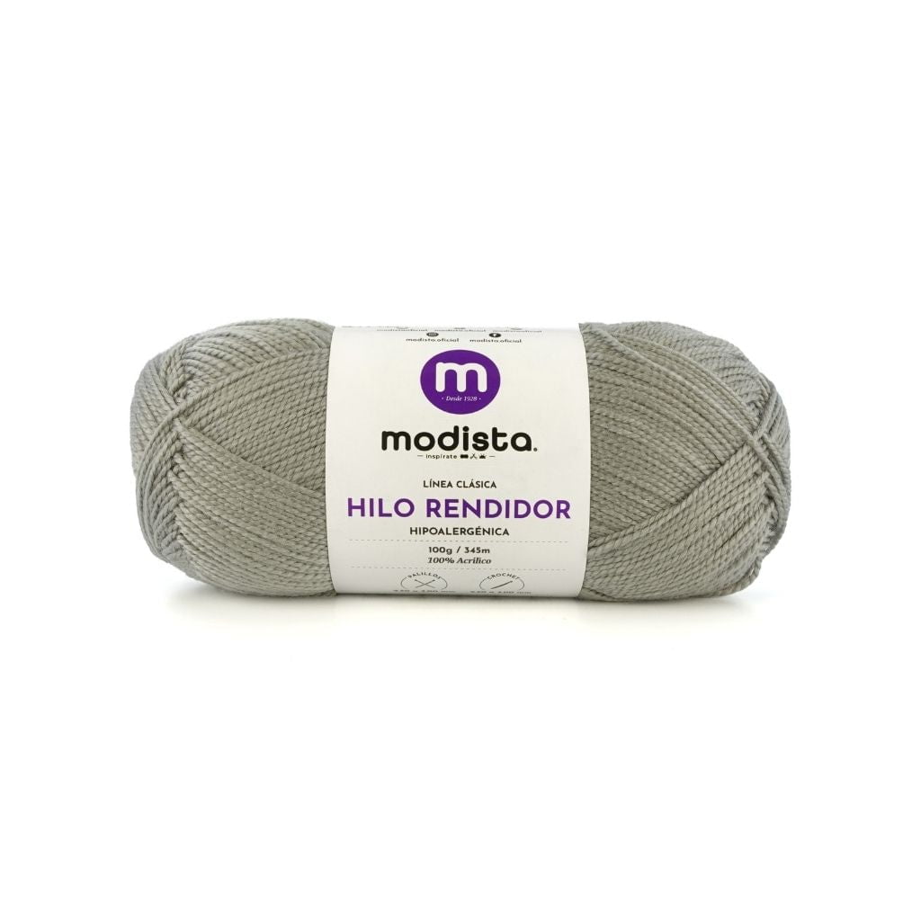 Gris Hilo Rendidor Modista 100g - Económico para Tejido y Manualidades — Sartoria Studio