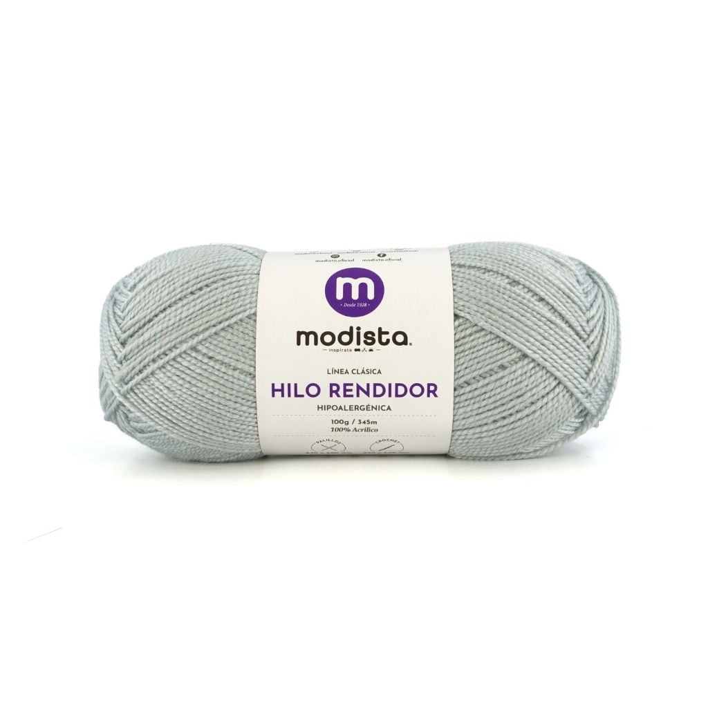 Gris Perla Hilo Rendidor Modista 100g - Económico para Tejido y Manualidades — Sartoria Studio
