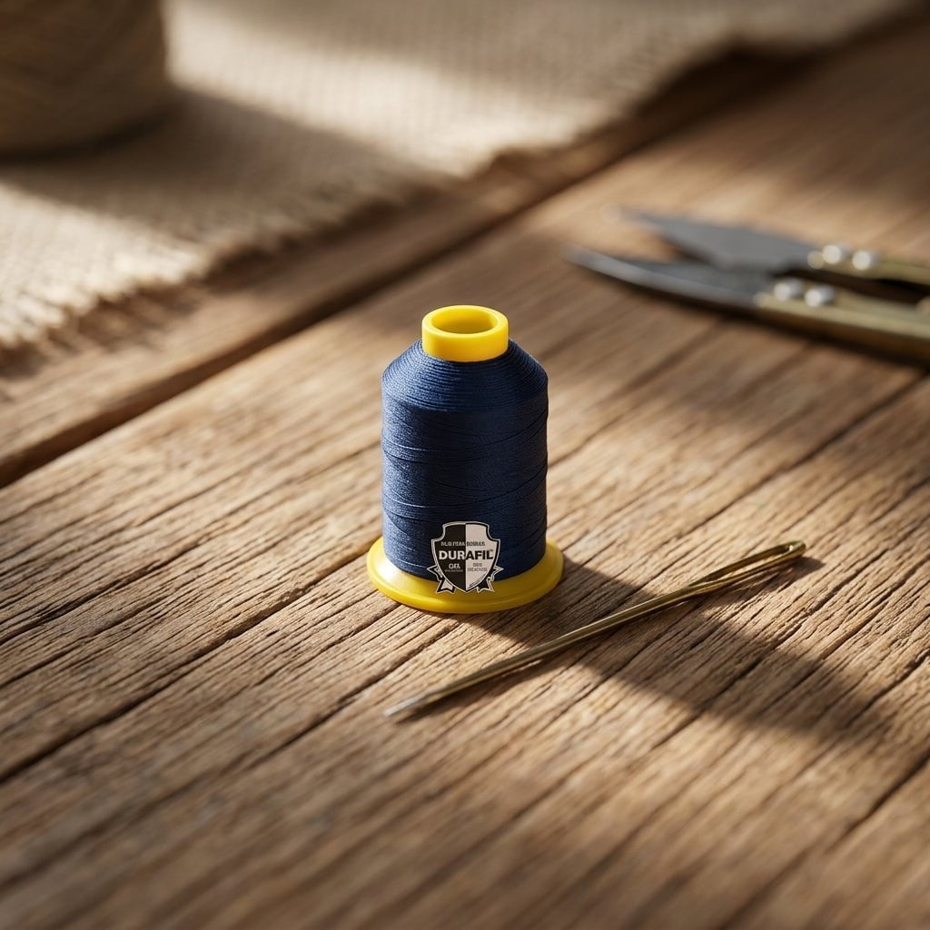 Hilo Bordadora Durafill 4000 m Azul Marino Poliéster para máquina de coser — Sartoria Studio