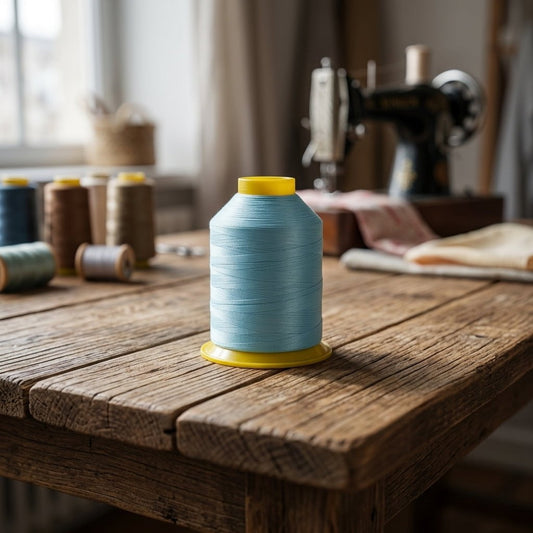 Hilo Bordadora Durafill 4000 m Celeste Poliéster para máquina de coser — Sartoria Studio
