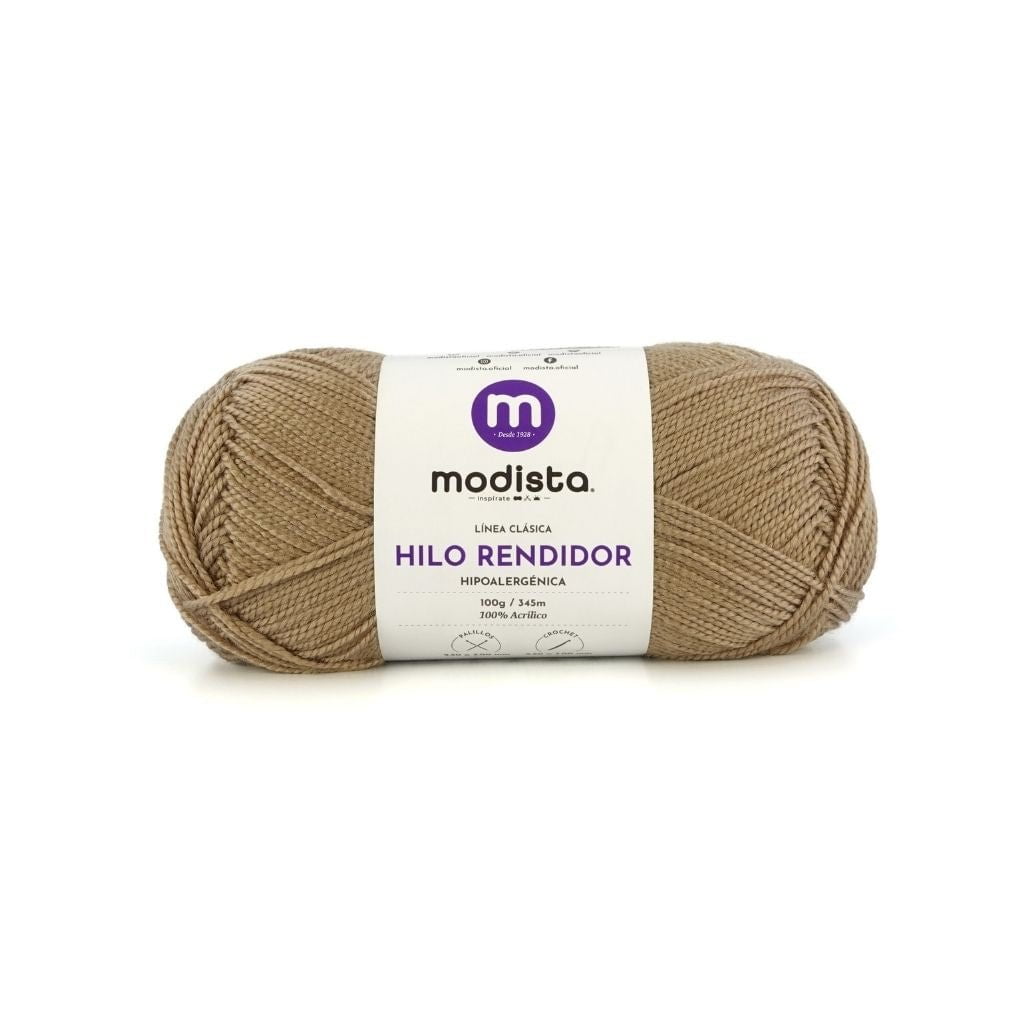 Mocha Hilo Rendidor Modista 100g - Económico para Tejido y Manualidades