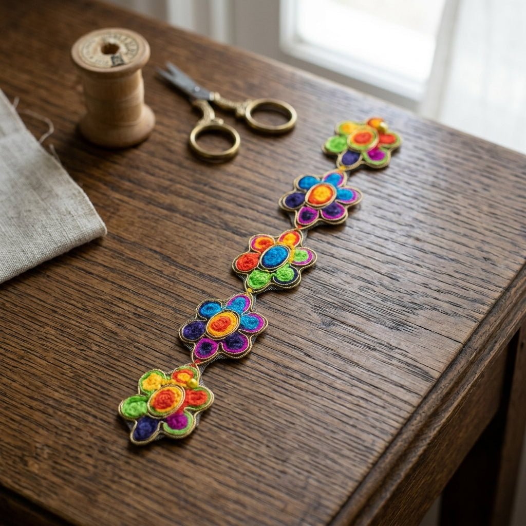 Pasamanería Floreada x Metro decorativa — Sartoria Studio