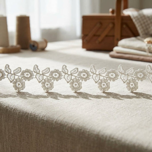 Pasamanería Macramé Blanca decorativa — Sartoria Studio