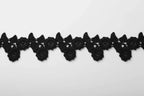Pasamanería Macramé Diseño Floral 4 cm — Sartoria Studio
