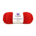 Rojo Intenso Hilo Rendidor Modista 100g - Económico para Tejido y Manualidades