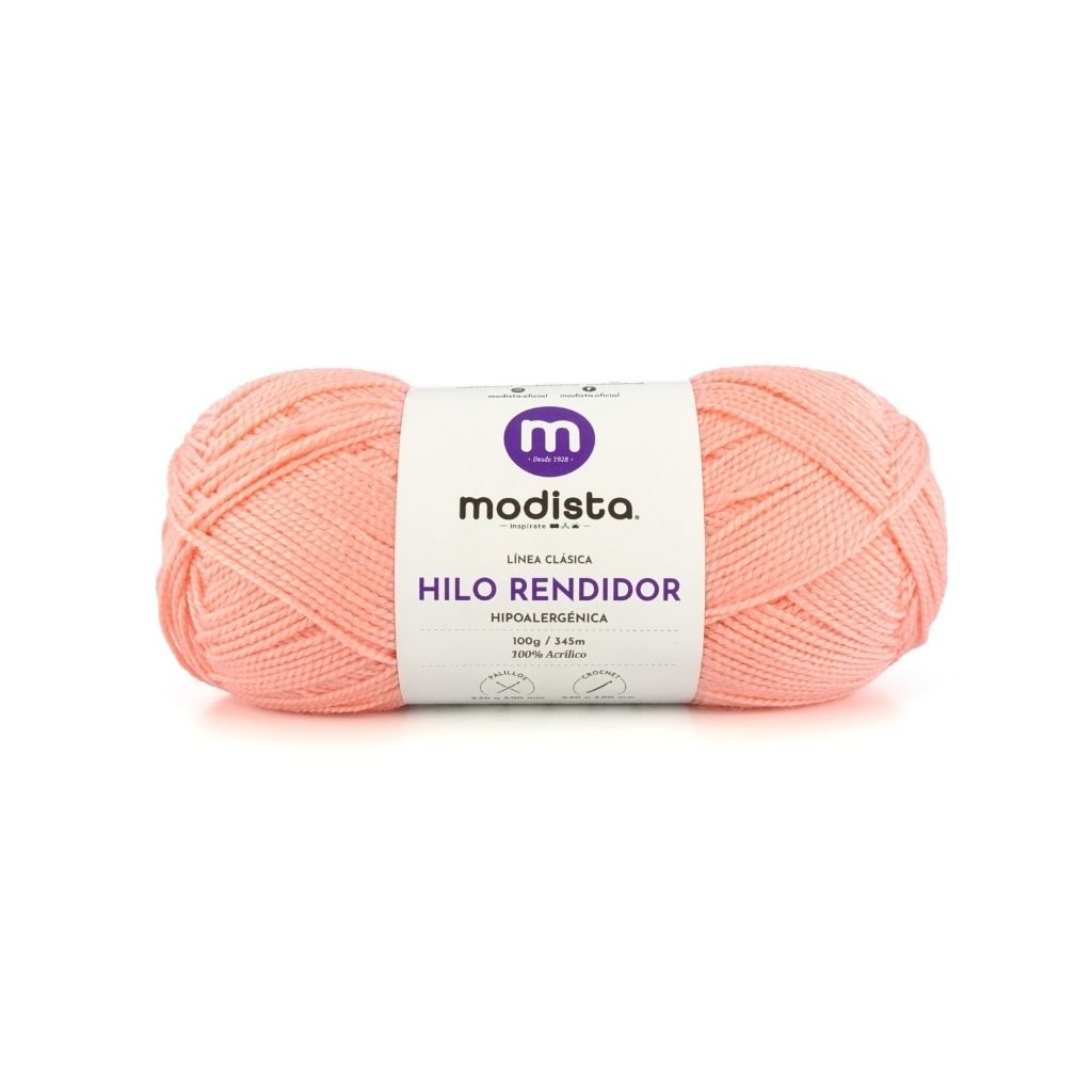 Rosa Punch Hilo Rendidor Modista 100g - Económico para Tejido y Manualidades