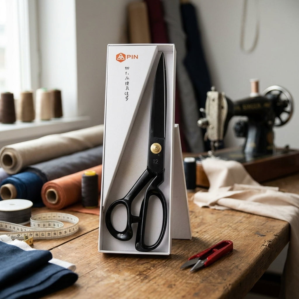 Tijeras Industriales Acero Inoxidable 12" para Precisión — Sartoria Studio