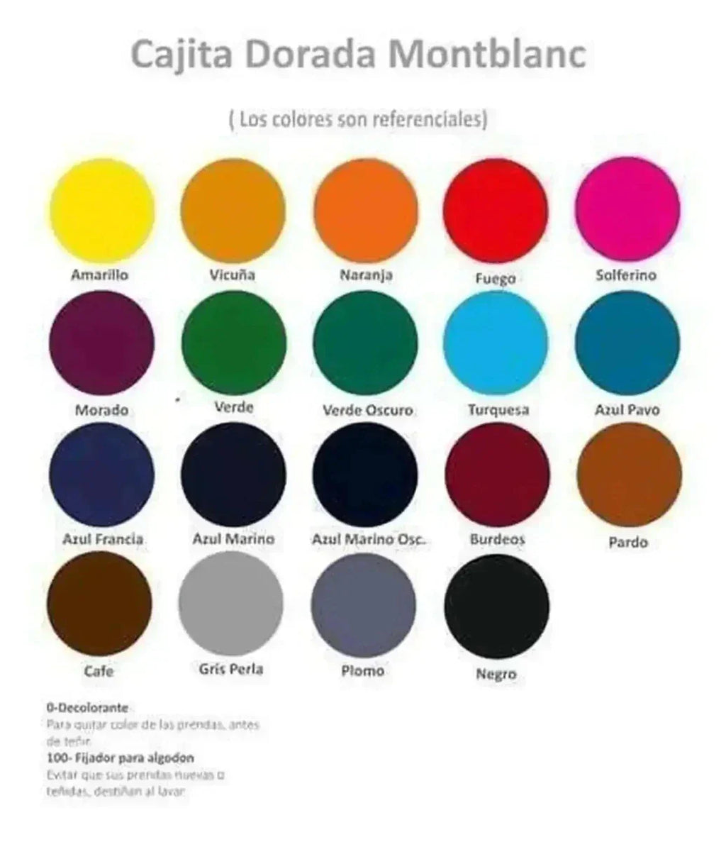 Tintura para Tela Montblanc, tintura para teñir telas — Sartoria Studio